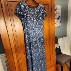 Adrianna Papell Mother of the Bride Dress Sz 16